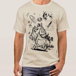 jesus ride dinosaur shirt, offensive nerdy tee, men's graphic tee, jesus ufo galaxy dino shirt