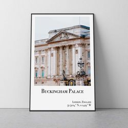 buckingham palace poster london poster royal family poster big ben print buckingham palace london print london england