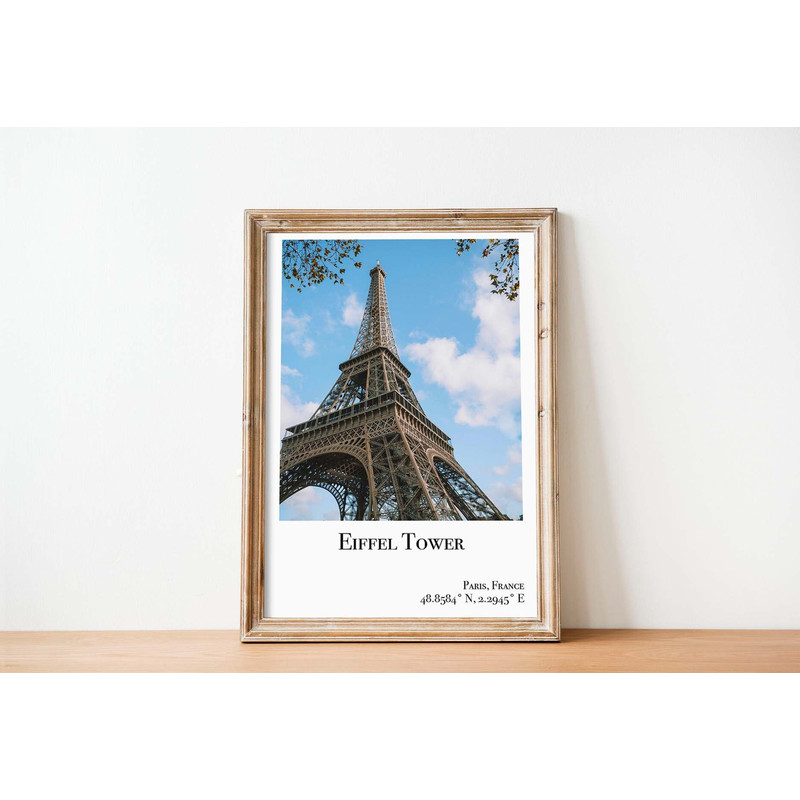 Eiffel Tower poster  Eiffel Tower Paris France poster eiffel tower print paris poster france travel art paris eiffel tower poster.jpg