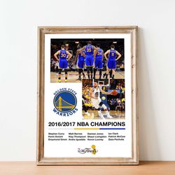 golden state warriors 2017 nba champions poster  golden state warriors championship poster warriors print steph curry po