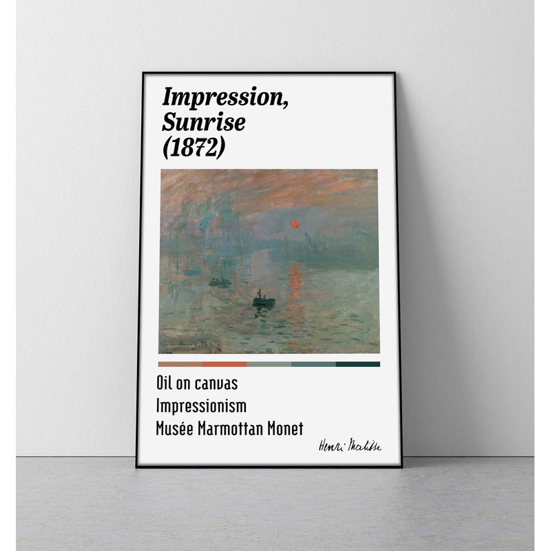 Henri Matisse impression, sunrise poster henri matisse impression sunrise print matisse impression sunrise painting print matisse fine art.jpg