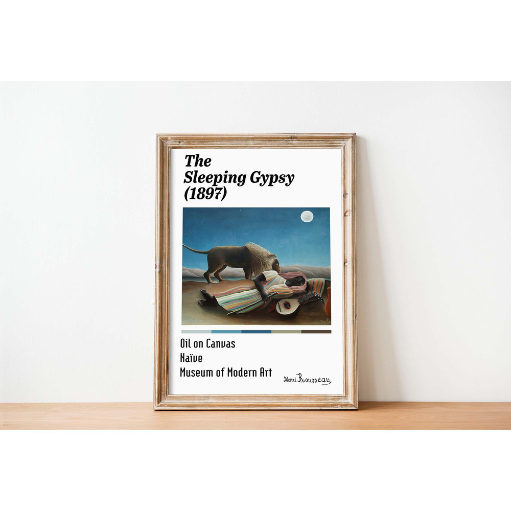 Henri Rousseau The Sleeping Gypsy poster henri rousseau painting sleeping gypsy painting print.jpg