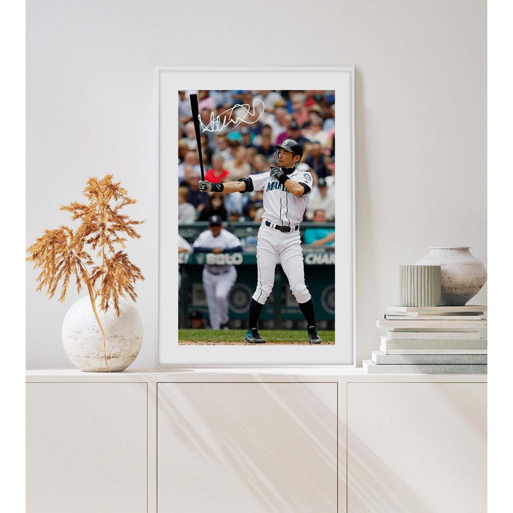 Ichiro Suzuki Seattle Mariners poster  Ichiro poster ichiro print seattle mariners poster ichiro wall art mariners poster.jpg