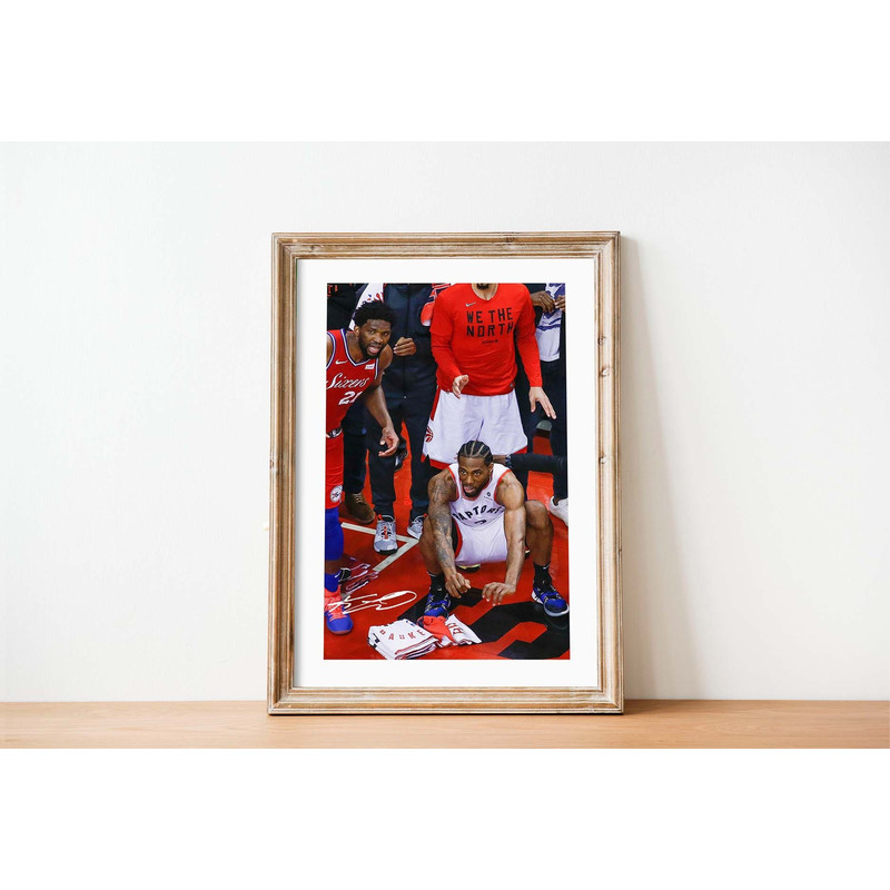 Kawhi Leonard Raptors poster kawhi leonard toronto raptors poster kawhi leonard thunder wall art kawhi leonard toronto raptors print.jpg