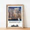 Manhattan New York  manhattan new york print manhattan poster brooklyn nyc travel manhattan poster manhattan wall art.jpg