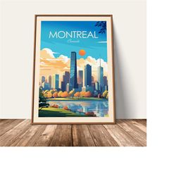 montreal wall art travel print montreal canada wall hanging home decor montreal gift canada art