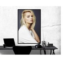 margot robbie poster, room decor, home decor, art poster for gift