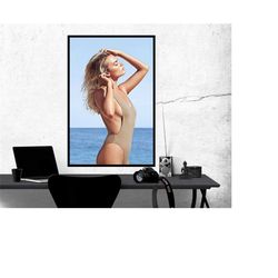 margot robbie celebrity poster, room decor, home decor, art poster for gift 4