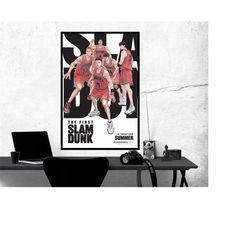 slam dunk movie poster film, room decor, home decor, art poster for gift