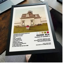 quinn xcii album change of scenery ii unframed poster