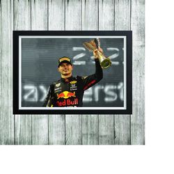 posters & prints max verstappen formula 1 champion 2021 f1 wall art home dcor sports gift bedroom mancave bar christmas