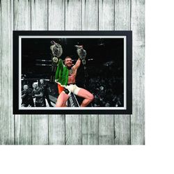 posters & prints conor mcgregor ufc mma wall art home dcor sports gift bedroom mancave bar christmas