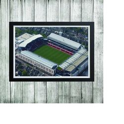 framed wall art highbury stadium arsenal the gunners football wall art home dcor sports gift bedroom mancave bar christm