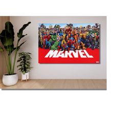 modern art print,marvel heroes wall art, avengers poster, avengers canvas,abstract print,super hero poster,children's ro