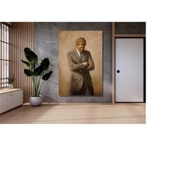 john f. kennedy official white house portrait,john f kennedy poster,john f. kennedy canvas wall art,jfk wall art,ready t