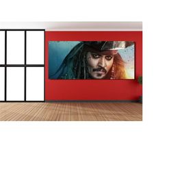johnny depp jhonny depp print ,movie characters/johnny depp canvas wall art/gift for him/johnny depp poster/gift for her