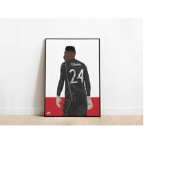 andre onana manchester united football poster print a3 / a4 / a5 wall art, office, bedroom