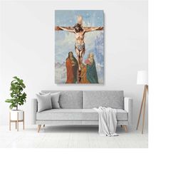 crucifix symbol cross representation, merry christmas greeting gift, giclee prints, jesus canvas wall hangings, cross po