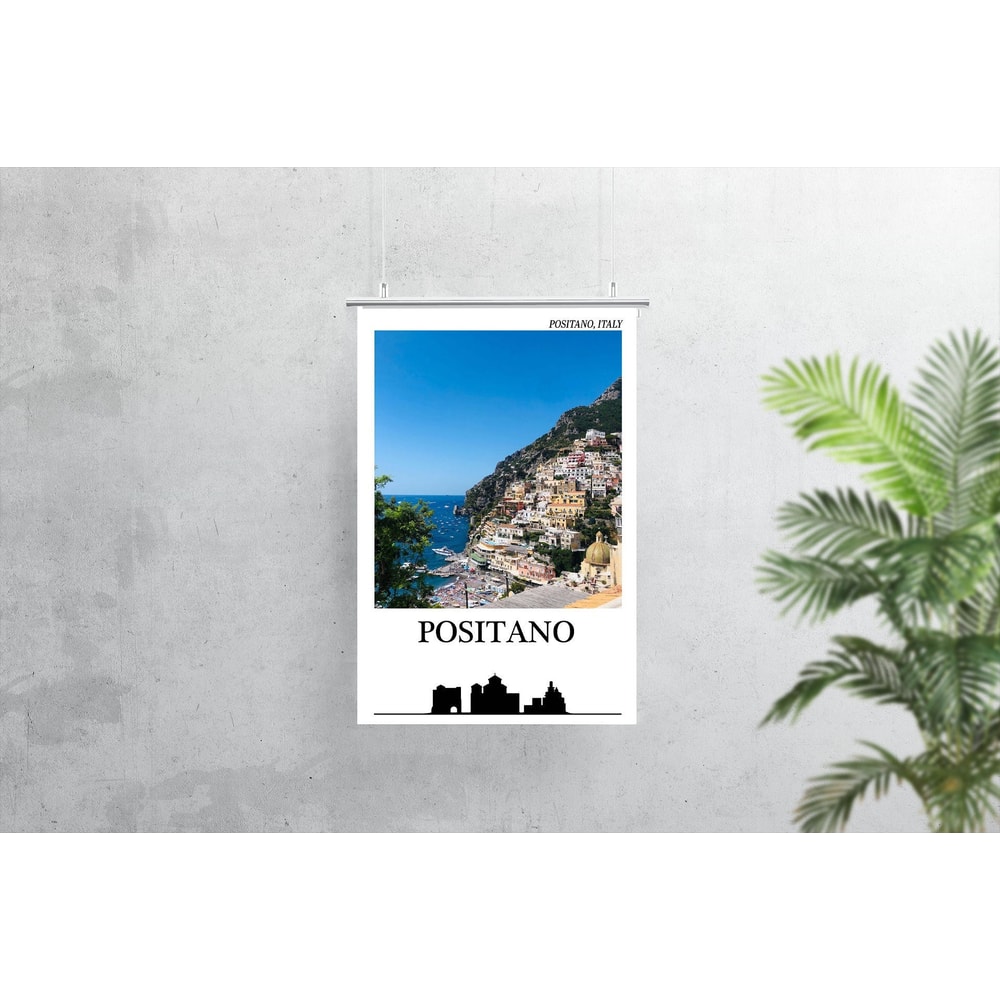 Positano poster Italy positano poster positano print campania naples italy wall art rome italy travel amalfi coast poster.jpg