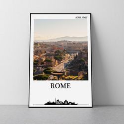 rome poster rome print rome italy rome italy poster milan naples travel italy poster rome postcard photo of rome italy