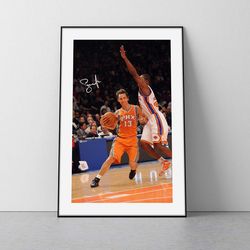 steve nash poster steve nash phoenix suns poster vintage suns wall art suns devin booker chris paul steve nash poster
