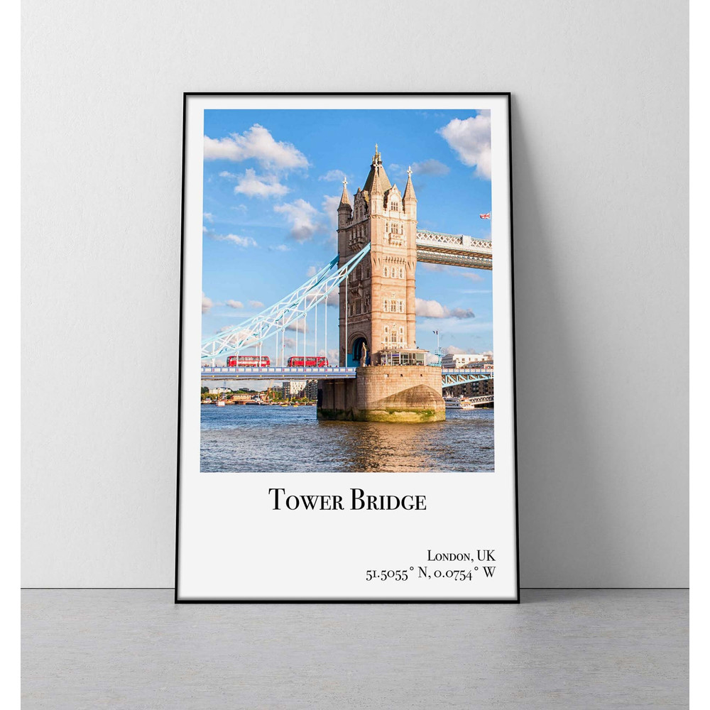 Tower Bridge poster tower bridge london poster london travel poster big ben print tower bridge london print tower bridge london poster.jpg