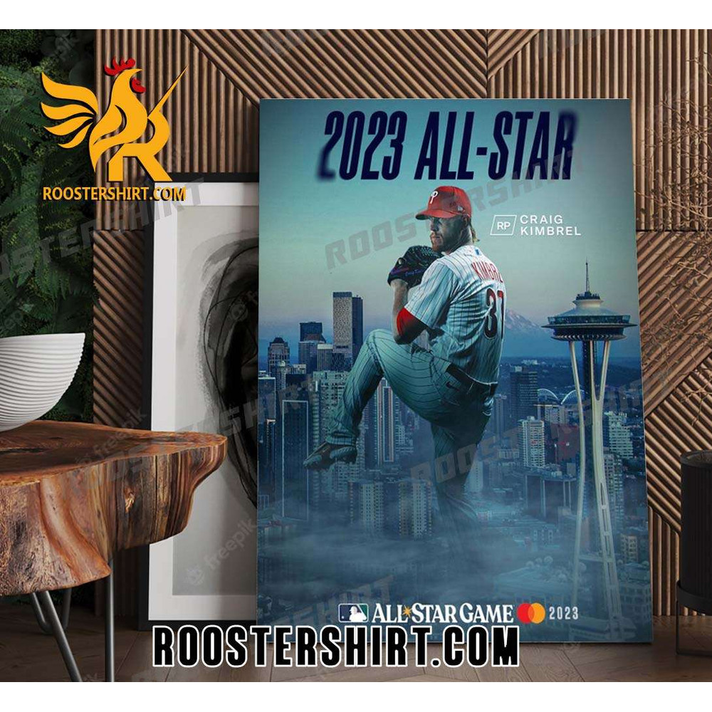 Craig Kimbrel NINE-time All Star 2023 Poster Canvas - Roostershirt.jpg