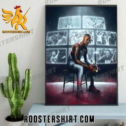 damian lillard time in portland trail blazers was special roy 7x allstar 7x allnba 1x olympic gold medalist poster canva