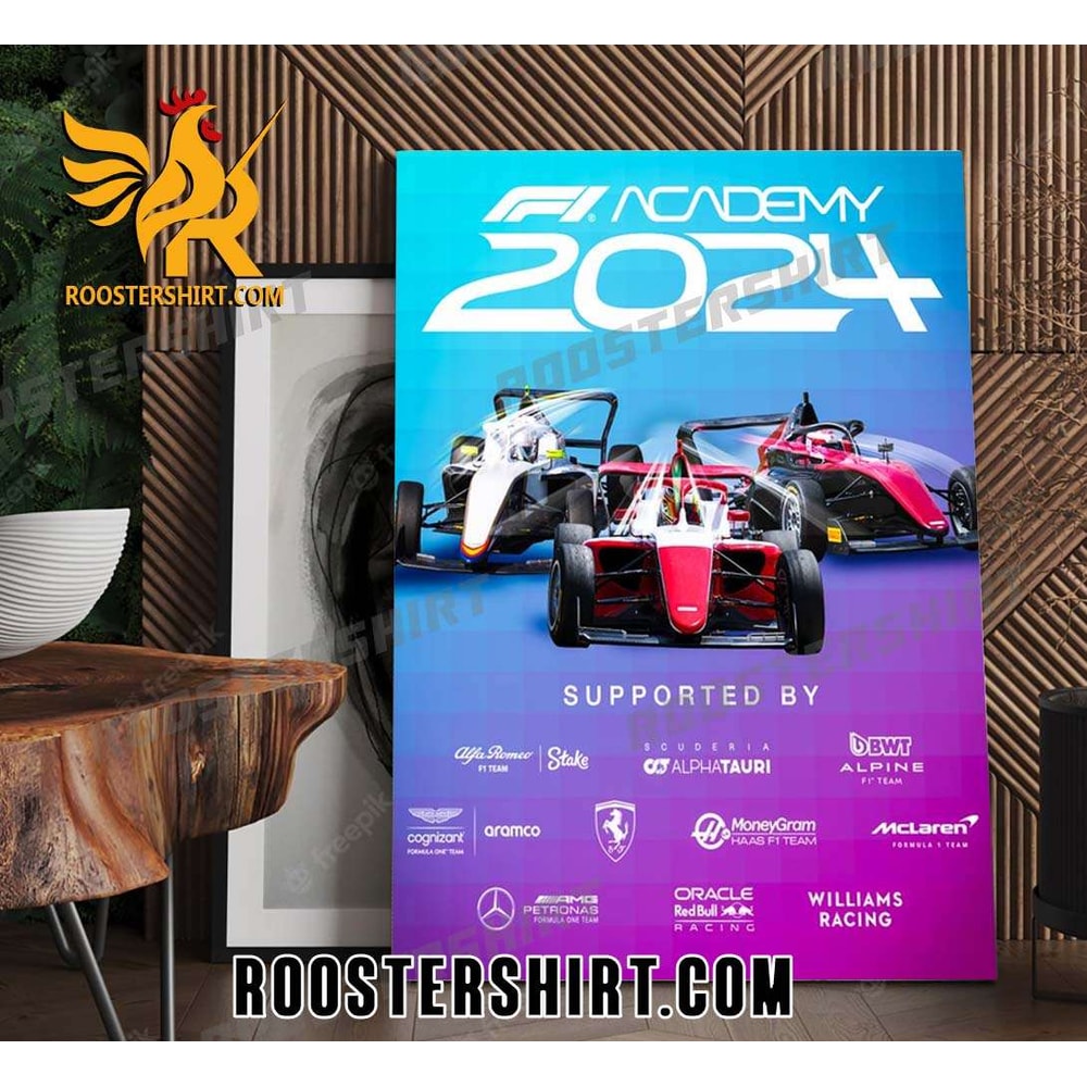 F1 Academy in 2024 Poster Canvas - Roostershirt.jpg