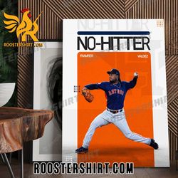 framber valdez nohits the guardians on just 93 pitches poster canvas roostershirt