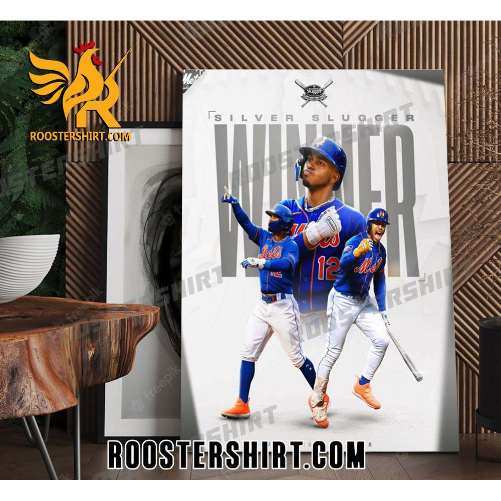 Francisco Lindor Silver Slugger MLB Poster Canvas - Roostershirt.jpg