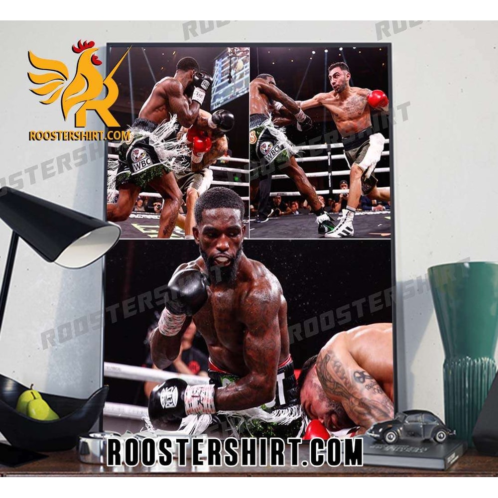 Frank Martin had to dig deep to remain undefeated Poster Canvas - Roostershirt.jpg