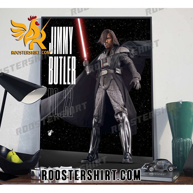 Funny Jimmy Butler No22 Star Wars Style Poster Canvas - Roostershirt.jpg