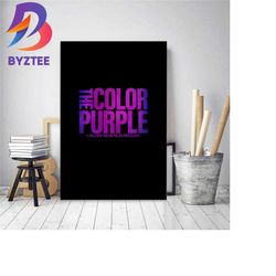 new poster for the color purple 2023 home decor poster canvas