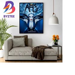 new poster for american horror story delicate featuring kim kardashian wall decor poster canvas