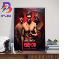 new poster for american horror story grindr with starring evan peters wall decor poster canvas