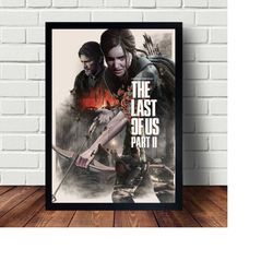 the last of us poster canvas art wall home decor (no frame)