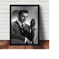 frank sinatra music poster canvas art wall home decor (no frame)