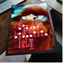 bjork poster metal sign poster