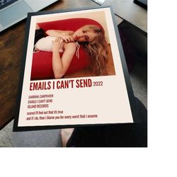 sabrina carpenter email i can't send your print art poster