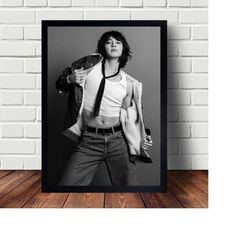 bts jungkook music poster canvas art wall home decor (no frame)