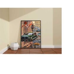 the fifth element movie poster / the fifth element wall decor / classic movie home decor / movie poster / retro movie po
