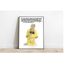 the tanned - the bathrobe - poster - poster - print