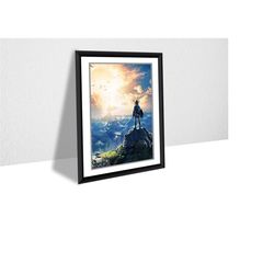 the legend of zelda breath of the wild no.1 canvas poster, wall art, wall decor, canvas print, room decor, home decor, m