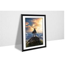 the legend of zelda breath of the wild no.2 canvas poster, wall art, wall decor, canvas print, room decor, home decor, m