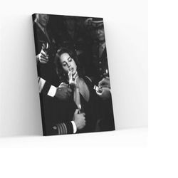 Lana Del Rey Cigarette,Canvas Wall Art,Ready Wall Hanging,Contemporary Art,Aesthetic Wall Decor,Fine Art Photography,Pri