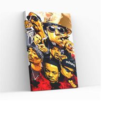 Legend Rappers Special Design Canvas Wall Art Special Canvas Painting Aesthetic Wall Hanging Decor Fine Art Photography