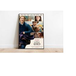 little women poster / greta gerwig / vintage retro art print / wall art print / minimalist movie poster / custom poster