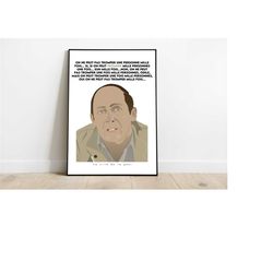 the city of fear - you can deceive 1000 times - poster - poster - print