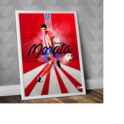 fleabag poster - designed & illustrated premium matte vertical posterslvaro morata atleti / lvaro morata atltico madrid